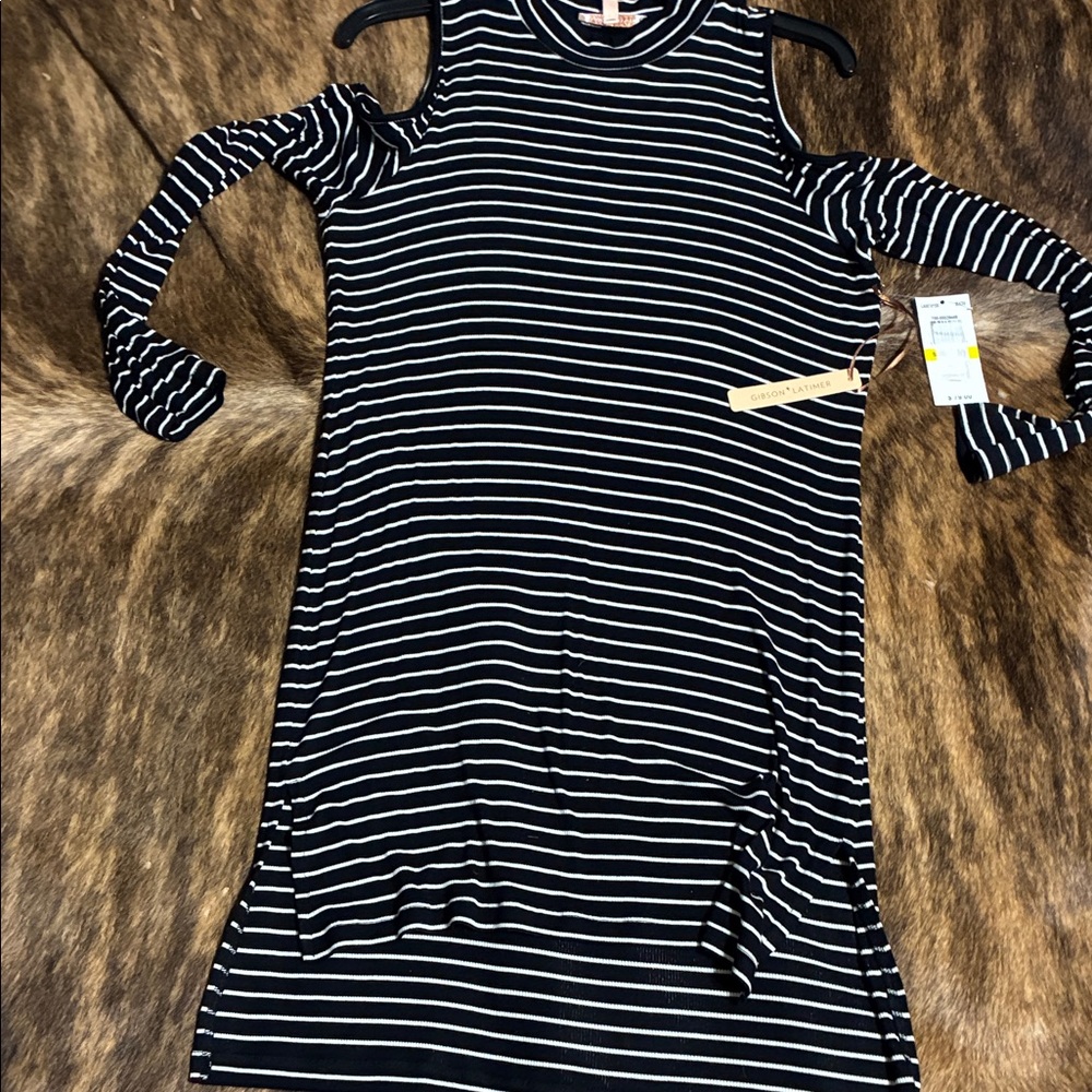 Gibson & Latimer striped dress in medium